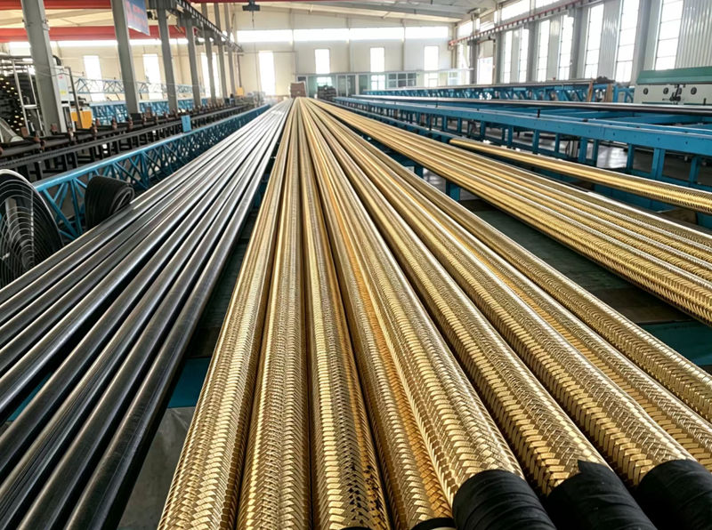 Hengshui Zhehan Rubber & Plastic Products Co., Ltd.: Actualización de la capacidad de fabricación de mangueras hidráulicas trenzadas de alta presión personalizadas
